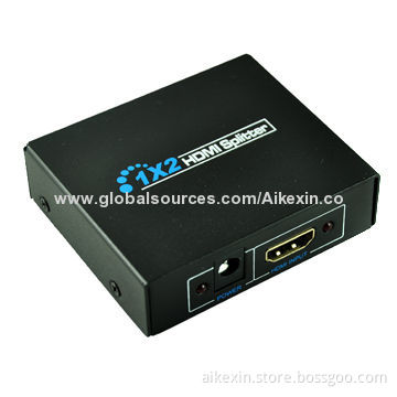 HDMI Splitter, 1*2, Supports 3D Video Format